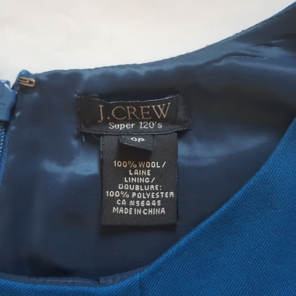 J. Crew Sleeveless Crew neck, Super 120s Dress - Picture 3 of 3